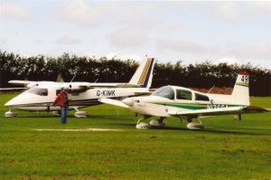 Aircraft lined up ready for the off.